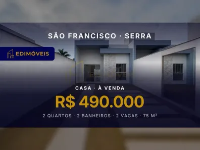 Casa com 2 Quartos à venda, 75m² no São Francisco, Serra