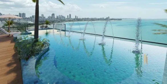 Flat com 1 Quarto à venda, 36m² no Manaíra, João Pessoa