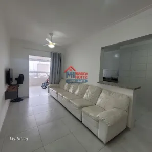 Apartamento com 2 Quartos para alugar, 88m² no Aviação, Praia Grande