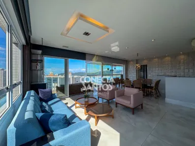 Apartamento com 4 Quartos à venda, 234m² no Embaré, Santos