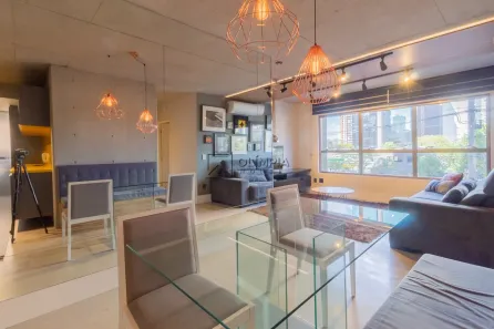 Apartamento com 2 Quartos para alugar, 70m² no Cidade Monções, São Paulo