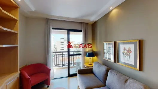 Flat com 1 Quarto à venda, 37m² no Indianópolis, São Paulo