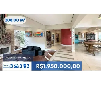 Casa de Condomínio com 3 Quartos à venda, 308m² no Jardim Passárgada I, Cotia