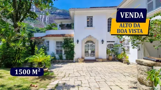 Casa de Condomínio com 8 Quartos à venda, 1500m² no Alto da Boa Vista, Rio de Janeiro