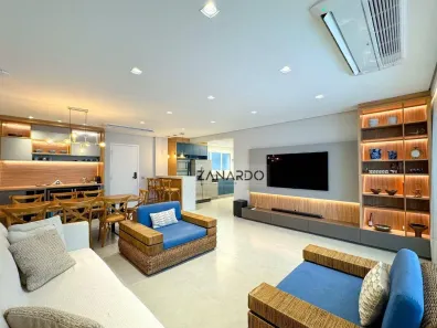 Apartamento com 3 Quartos para alugar, 132m² no Riviera, Bertioga
