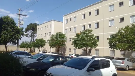Apartamento com 2 Quartos para alugar, 45m² no Residencial Parati, São Carlos