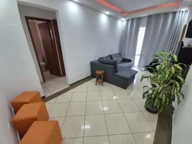 Apartamento com 1 Quarto para alugar, 58m² no Boqueirão, Praia Grande