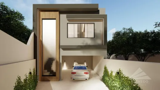 Sobrado com 3 Quartos à venda, 134m² no Parque São Vicente, Mauá