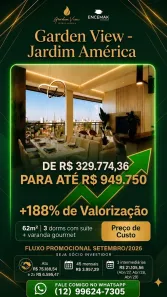 Apartamento com 3 Quartos à venda, 62m² no Jardim Anhembi, São José dos Campos