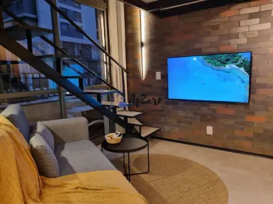 Apartamento com 1 Quarto para alugar, 25m² no Jardim das Acácias, São Paulo