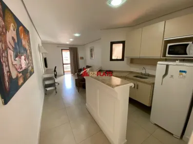 Flat com 1 Quarto para alugar, 45m² no Itaim Bibi, São Paulo