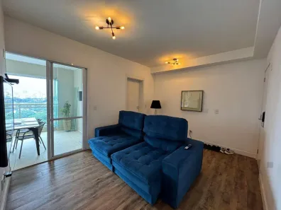 Apartamento com 2 Quartos para alugar, 66m² no Cidade Monções, São Paulo