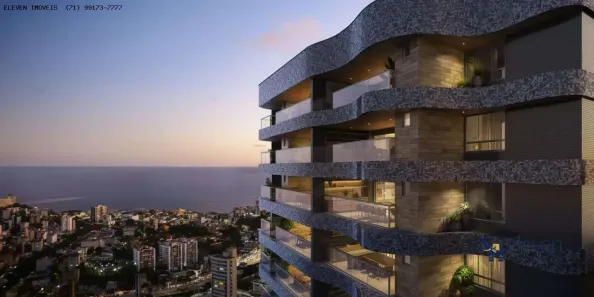 Apartamento com 4 Quartos à venda, 173m² no Horto Florestal, Salvador