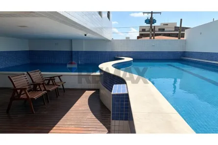 Apartamento com 2 Quartos para alugar, 65m² no Cabo Branco, João Pessoa