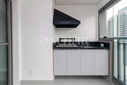 Apartamento com 1 Quarto para alugar, 54m² no Santo Amaro, São Paulo