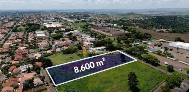 Lote/Terreno à venda, 8596m² no Parque Industrial Castelo Branco, Ibiporã