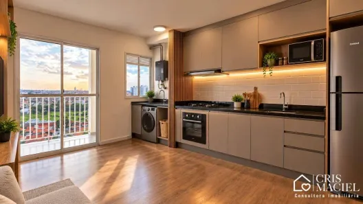 Apartamento com 2 Quartos à venda, 45m² no Jardim Santa Cruz, Indaiatuba