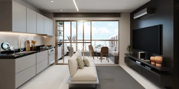 Apartamento com 2 Quartos à venda, 55m² no Santo Amaro, Recife
