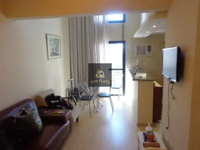 Flat com 1 Quarto para alugar, 52m² no Moema, São Paulo