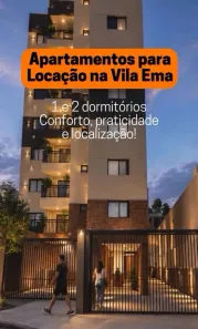 Apartamento com 1 Quarto para alugar, 30m² no Vila Ema, São Paulo