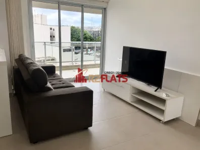 Apartamento com 1 Quarto para alugar, 47m² no Campo Belo, São Paulo