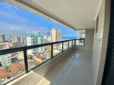 Apartamento com 2 Quartos para alugar, 67m² no Mirim, Praia Grande