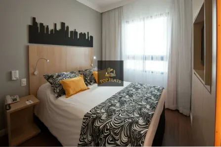 Flat com 1 Quarto para alugar, 30m² no Pinheiros, São Paulo
