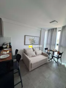 Apartamento com 1 Quarto para alugar, 28m² no Porto de Galinhas, Ipojuca