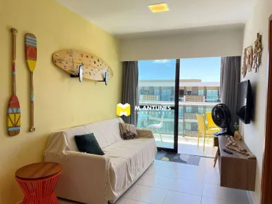 Apartamento com 2 Quartos para alugar, 58m² no Porto de Galinhas, Ipojuca