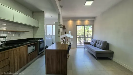 Apartamento com 1 Quarto para alugar, 44m² no Cambuí, Campinas