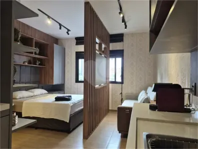 Apartamento com 1 Quarto para venda ou aluguel, 24m² no Vila Olímpia, São Paulo