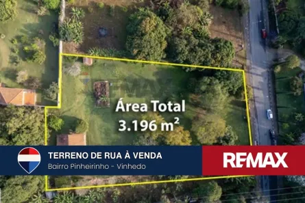 Lote/Terreno à venda, 3196m² no Pinheirinho, Vinhedo