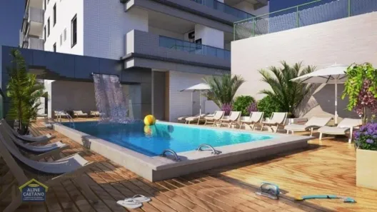 Apartamento com 2 Quartos à venda, 71m² no Guilhermina, Praia Grande