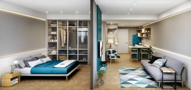 Apartamento com 1 Quarto à venda, 41m² no Azenha, Porto Alegre