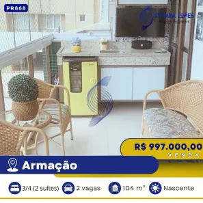 Apartamento com 3 Quartos à venda, 104m² no Jardim Armação, Salvador