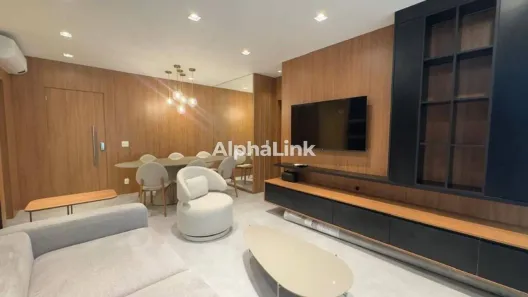 Apartamento com 3 Quartos para alugar, 123m² no Sítio Tamboré Alphaville, Barueri