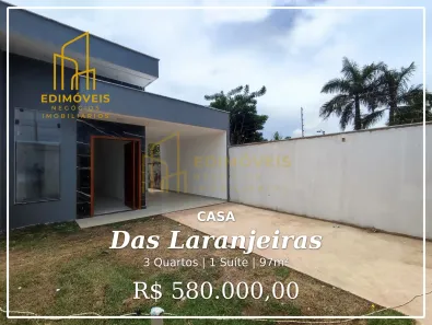 Casa com 3 Quartos à venda, 97m² no das Laranjeiras, Serra