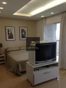 Flat com 1 Quarto para alugar, 48m² no Vila Nova Conceição, São Paulo