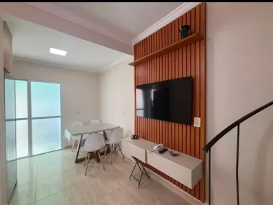 Casa de Condomínio com 2 Quartos à venda, 55m² no Jardim Las Palmas, Guarujá