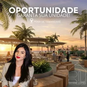 Apartamento com 1 Quarto à venda, 20m² no Tamandaré, Praia de Tamandaré