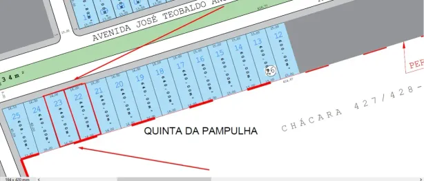 Lote/Terreno à venda, 1280m² no Jardim das Nações, Sinop
