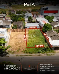 Lote/Terreno à venda, 360m² no Cidade Satélite, Boa Vista