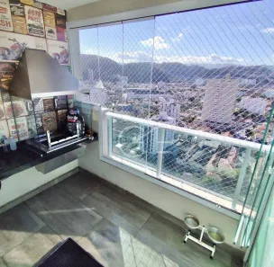 Apartamento com 2 Quartos à venda, 63m² no Campo Grande, Santos