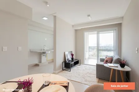 Apartamento com 2 Quartos à venda, 50m² no Vila Anastácio, São Paulo