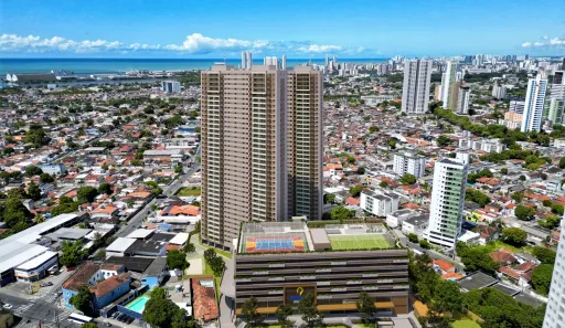 Apartamento com 3 Quartos à venda, 73m² no Campo Grande, Recife