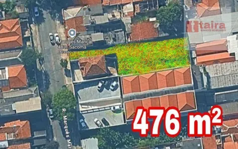 Lote/Terreno à venda, 476m² no Sacomã, São Paulo
