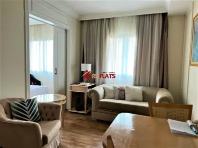 Flat com 1 Quarto para alugar, 30m² no Jardim Paulista, São Paulo