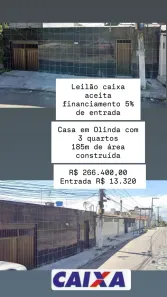 Casa com 3 Quartos à venda, 185m² no Rio Doce, Olinda