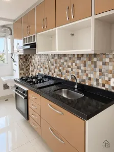 Apartamento com 2 Quartos para alugar, 52m² no Jardim Petrópolis, Cotia