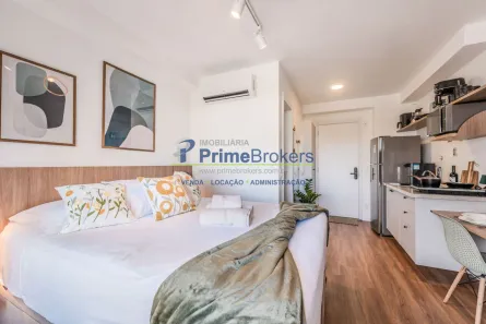 Apartamento com 1 Quarto para venda ou aluguel, 24m² no Vila Santa Catarina, São Paulo